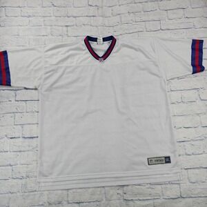 New York Gaints NFL Proline Vintage Football Jersey Mens 3XL White BLANK